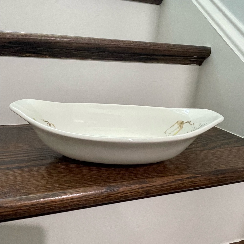EFFETTI OBLONG ITALY PASTA VEGETABLE SERVING BOWL
“LE AROMATICHE” - Picture 5 of 7